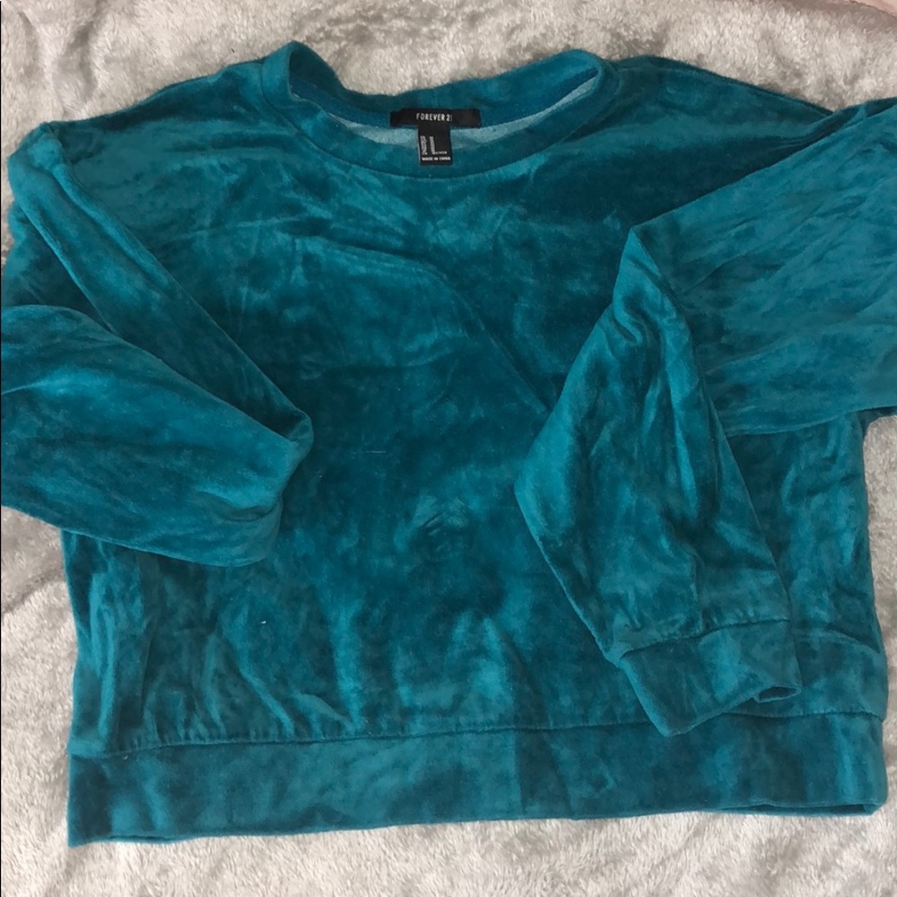 Forever 21 Velour sweater